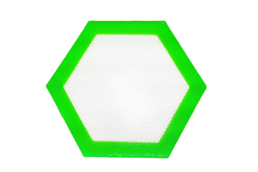 The Hexagon Silicon Dab Mat is ultra-soft, flexible, and lightweight. It's also heat-resistant and non-slip, so you don't have to worry about spilling anything or burning your workspace.you'll enjoy using this mat for working with wax and oil.