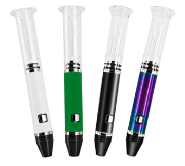 High quality, portable Cozzy Dip & Dab Pen, with glass bubbler and quartz tip.