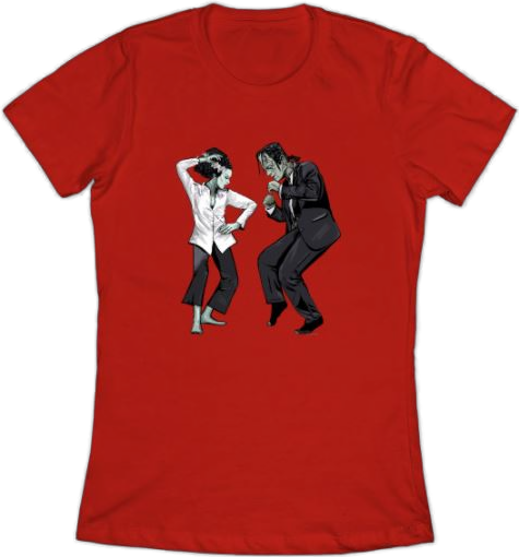 This Pulp Fiction T-shirt is a lot of fun. It's sure to get people talking.