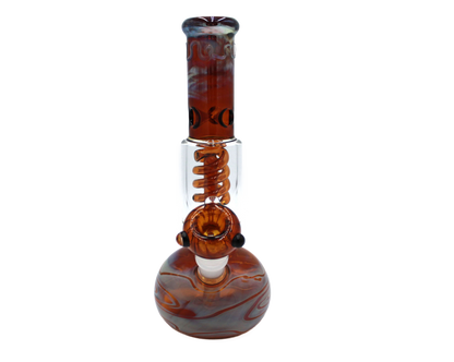 The Desert Storm Water Pipe has an ice catcher and a percolator, which makes for a smooth smoking experience. It's made of high-quality thick glass, and comes in three pieces.