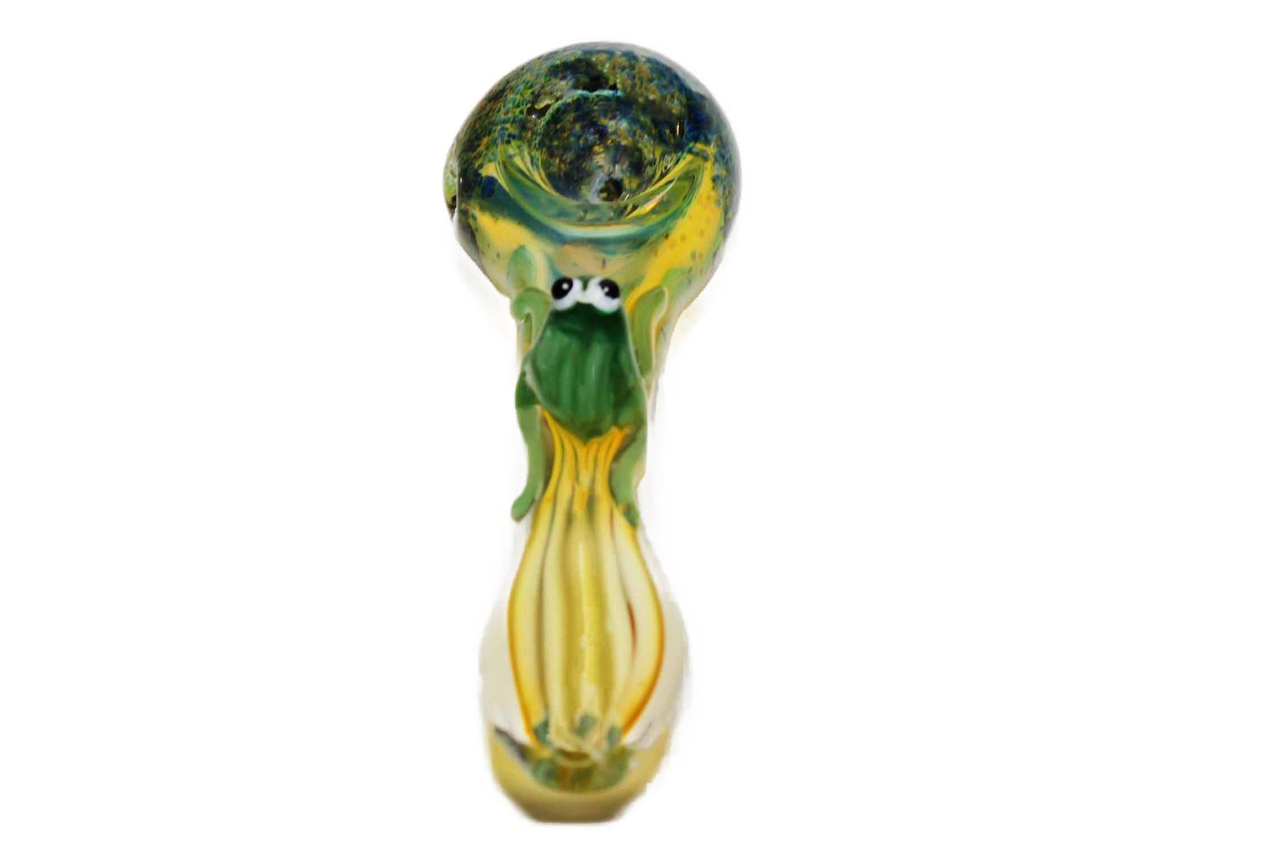 This color-changing Frog Pipe is a great conversation starter. It changes colors while you're smoking, and the frog design is really cool.