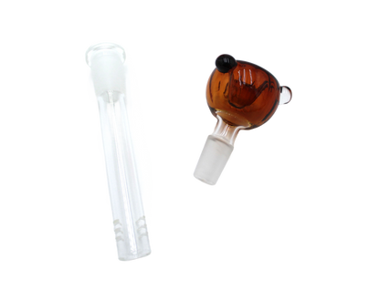 The Desert Storm Water Pipe has an ice catcher and a percolator, which makes for a smooth smoking experience. It's made of high-quality thick glass, and comes in three pieces.