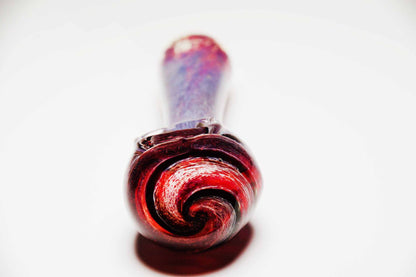 Red with Swirl, Color Changing Pipe